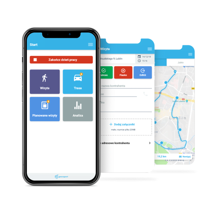 Wsparcie wizyt handlowych - GeoRaport Sprzedaż Wsparcie wizyt handlowych - GeoRaport Sprzedaż
